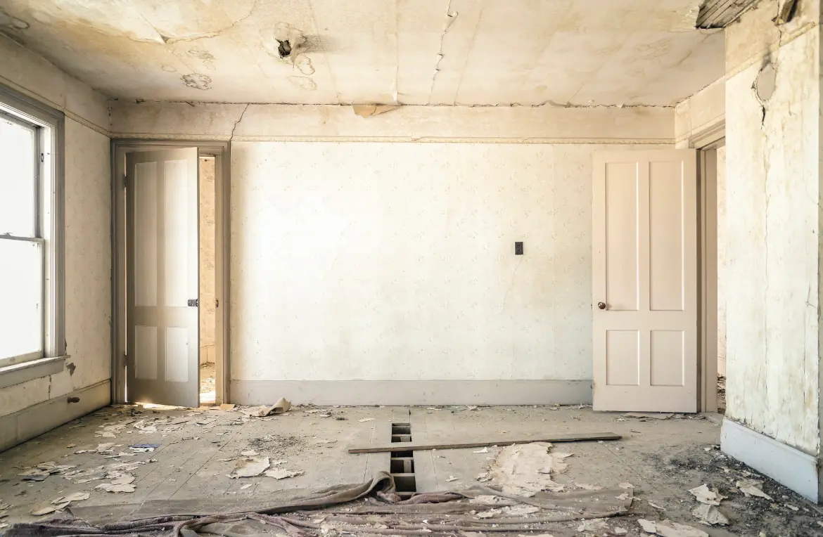 Waste disposal crew managing a cleanout project in McKees Rocks